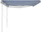 vidaXL - Luifel - automatisch - uittrekbaar - met - palen - 6x3 - m - blauw - en - wit