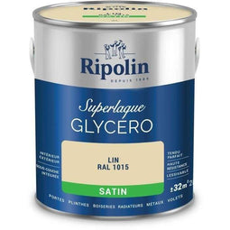 RIPOLIN Linnen glycerolak - RAL 1015 satijn - 2 L