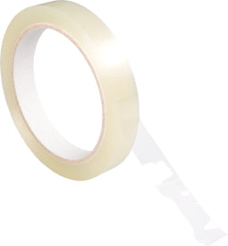 Officetape - PP - 12mm - 66m - transparant - 12 stuks