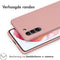 iMoshion Hoesje Geschikt voor Samsung Galaxy S21 Hoesje Siliconen - iMoshion Color Backcover - lichtroze