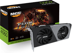 INNO3D GeForce RTX 4060 - Videokaart - 8GB GDDR6 - Ada Lovelace (2023)