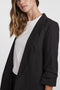 PIECES PCBOSS 34 - Dames Blazer - Driekwart mouwen - Zwart