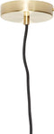 Furnified - Hübsch - Hanglamp Mirror/Messing Ø40×40cm