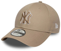 New Era 9forty® - New York Yankees Cap - Geborduurd Logo - Bruin (1SIZE)