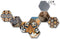 SES Beedz Art - Hex tiles Safari - 5000 strijkkralen - collage met strijkkralen en foto's - complete set met grondplaten en fotostickers - Strijkkralen Volwassenen - Knutselen Volwassenen