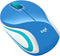 Logitech M187 - Draadloze Mini Mouse - 2.4GHz - Blauw