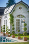 Mica Decorations Buxus Spiraal Kunstboom - H120 x Ø25 cm - Groen