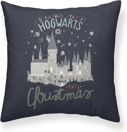 Kussenhoes Harry Potter Magical Christmas Donkerblauw 50 x 50 cm