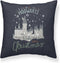 Kussenhoes Harry Potter Magical Christmas Donkerblauw 50 x 50 cm