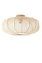 Plafonnire Noel - Plafondlamp - Ronde lampenkap - Zand 40 x 21 cm