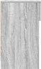 vidaXL - Nachtkastje - met - lade - 20x36x60 - cm - grijs - sonoma - eikenkleurig
