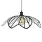 Blumen pendant lamp - hanglamp - mat zwart