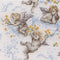 Thea Gouverneur - Borduurpakket met telpatroon - 575A - Voorgesorteerde DMC Garens - Engeltjes - Aida - 20 cm x 20 cm - DIY Kit