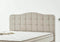 Dreamhouse Marrakech Opberg Boxspring Bed - 160x200 - VELVET BEIGE - Met veel Opbergruimte en Inclusief Hoofdbord.