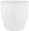 Elho Brussels Rond 30 - Bloempot voor Binnen - Ø 29.5 x H 27.1 cm - Wit