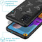 iMoshion Hoesje Geschikt voor Samsung Galaxy A21s Hoesje Siliconen - iMoshion Design hoesje - Zwart / Vogels illustratie