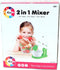 Basic Mijn Eerste 2 in 1 Mixer - Speelgoedeten & -drinken - Wit/groen - vanaf 3 jaar