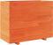 vidaXL - Plantenbak - 90x40x72,5 - cm - massief - grenenhout - wasbruin
