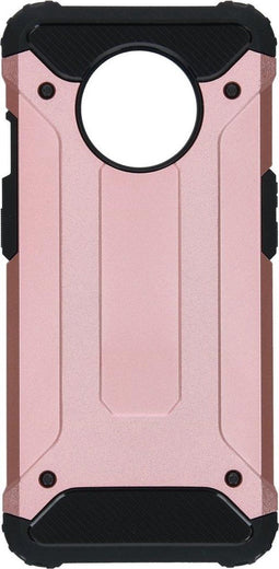 iMoshion Hoesje Geschikt voor OnePlus 7T Hoesje - iMoshion Rugged Xtreme Backcover - Rosé