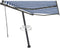 vidaXL - Luifel - vrijstaand - automatisch - 450x300 - cm - antracietkleurig