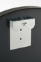 Mica Decorations Rossi - Wandspiegel - Ø60 cm - Metaal - Zwart