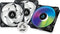 Arctic P12 PWM PST A-RGB 0dB - Ventilator 120mm - 0 ~ 2000 RPM - Zwart (3-pack)