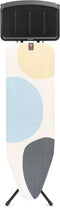 Brabantia Perfect Flow Strijkplank B - voor Stoomgenerator - 124 x 38 cm - Spring Bubbles