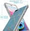 iMoshion Hoesje Geschikt voor iPhone 8 Plus / 7 Plus Hoesje Met Koord - iMoshion Design Hoesje met Koord - Blauw / Meerkleurig / Goud / Blue Graphic