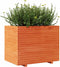 vidaXL - Plantenbak - 90x60x72 - cm - massief - grenenhout - wasbruin