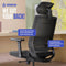 Stane® Ergonomische Bureaustoel - Gaming Chair - Max. 160 kg - NEN-EN 1335 Gecertificeerd