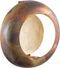 PTMD Prestyn Copper Iron Round Wall Stormlight M