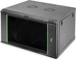 Digitus DN-19 07U-6/6-EC-SW - 19 inch wandkast - 7 HE - Zwart