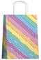Papieren cadeau tas M Festive - 175 x 98 x 229 mm