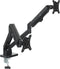 Maclean MC-134 - Monitorhouder voor 2 monitoren - 17-32 inch - 10kg - gasveren - zwart