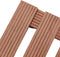 vidaXL - Plantentrolleys - 2 - st - 30x30x7,5 - cm - HKC - bruin