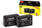 Hähnel HL-XW50 - Li-Ion camera-accu - Vervanger Sony NP-FW50 - Zwart (2 stuks)