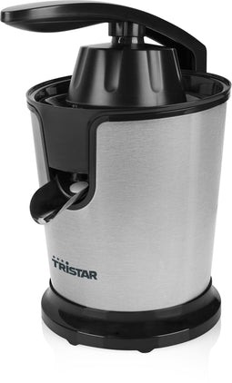 Tristar CP-3002 - Citruspers - Elektrisch met 2 perskegels - Roestvrijstaal
