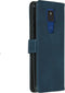 iMoshion Hoesje Geschikt voor Motorola Moto G9 Play / Moto E7 Plus Hoesje Met Pasjeshouder - iMoshion Luxe Bookcase - Donkerblauw