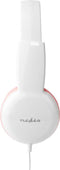 Nedis HPWD4200 - On-ear koptelefoon - 82 dB geluidsdruk - Roze Wit