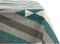 Tablecloth Thin canvas Stripes Green Grey (140 x 180 cm)