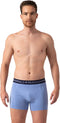 Muchachomalo Heren Boxershorts - 3-Pack - Normale Lengte - XL - Print/Blauw/Zwart (3-pack)