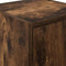 vidaXL - Garagewandkasten - 2 - st - Spaanplaat - gerookt - eikenhout