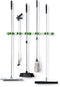 Toolflex Bezemhouder - Tuingereedschap Ophangsysteem - Aluminium rail 94 cm - 5 houders - Groen