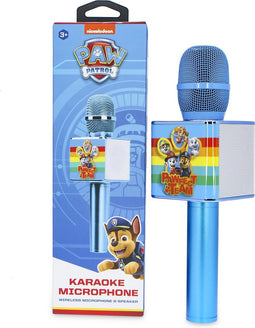 Paw Patrol Pawfect - draadloze karaoke microfoon - bluetooth 5.3 - stemopname - +/- 24cm x 7cm x 2.8cm