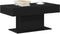 vidaXL - Salontafel - Zwart - Eiken - 96x50x45 - cm - Behandeld - Hout