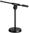 IMG Stage Line MS-100/SW - Microfoon tafelstatief - Contactgeluiddemping variabele arm - Zwart