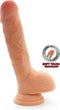 Dual Density Dildo 9inch Balls