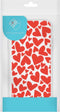 iMoshion Hoesje Geschikt voor Samsung Galaxy A51 Hoesje Siliconen - iMoshion Design hoesje - Rood / Transparant / Full of Hearts Red