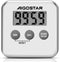 Digitale Keukentimer met Groot LCD Scherm, Multifunctioneel (Stopwatch, Timer)