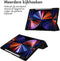imoshion Tablet Hoes - Geschikt voor iPad Pro 12.9 (2022) / Pro 12.9 (2021) / Pro 12.9 (2020) / Pro 12.9 (2018) - Trifold Hardcase Bookcase - Zwart